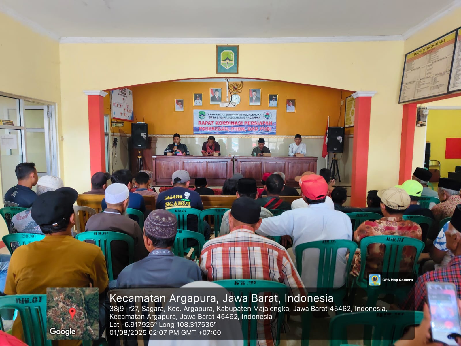 Musyawarah Pembentukan Panitia Pareresan Desa Sagara: Wujud Semangat Gotong Royong Masyarakat